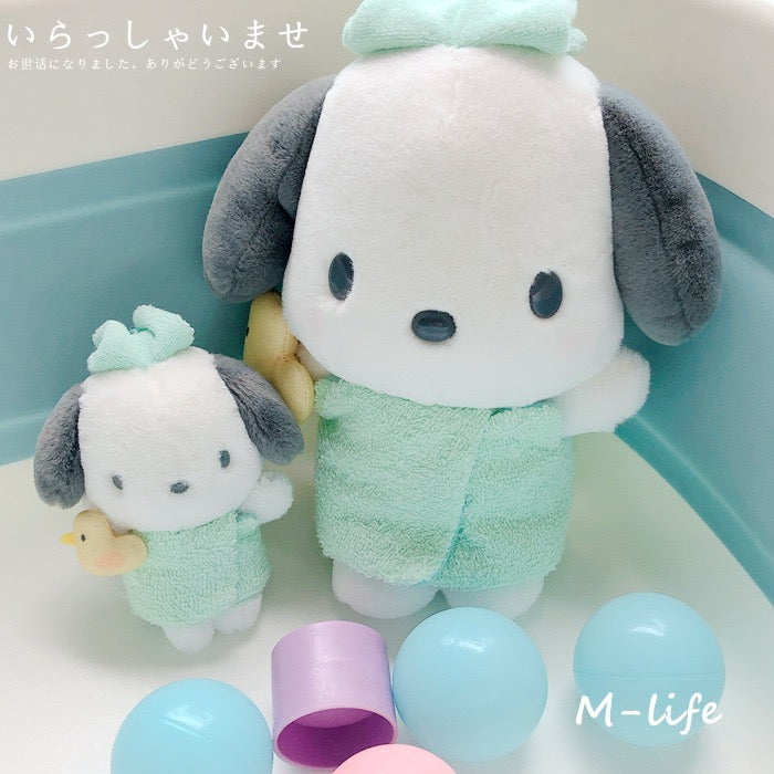 HP3 sanrio bathing plushies