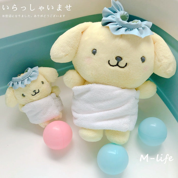 HP3 sanrio bathing plushies