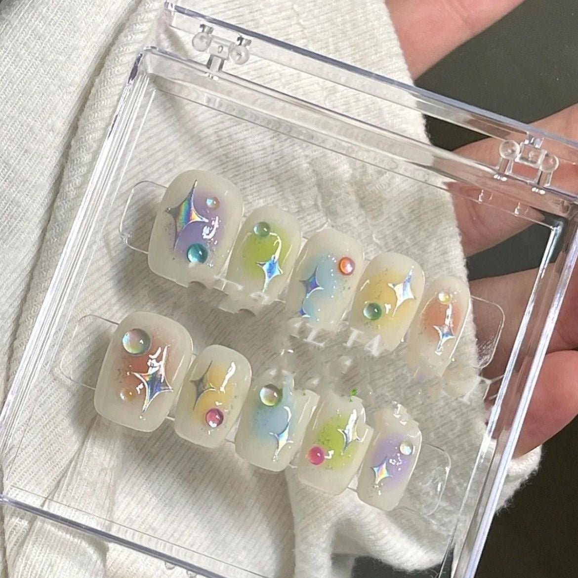 Press on nails cutest designs handmade