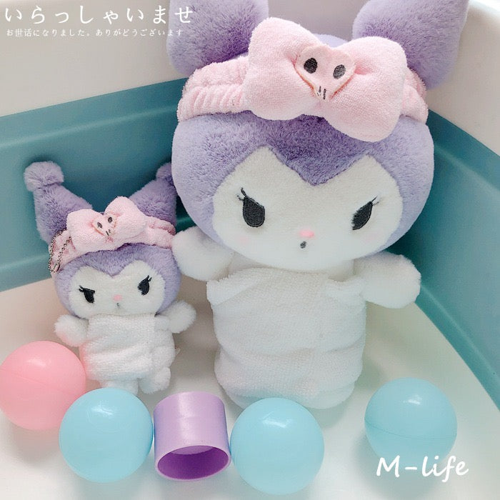 HP3 sanrio bathing plushies