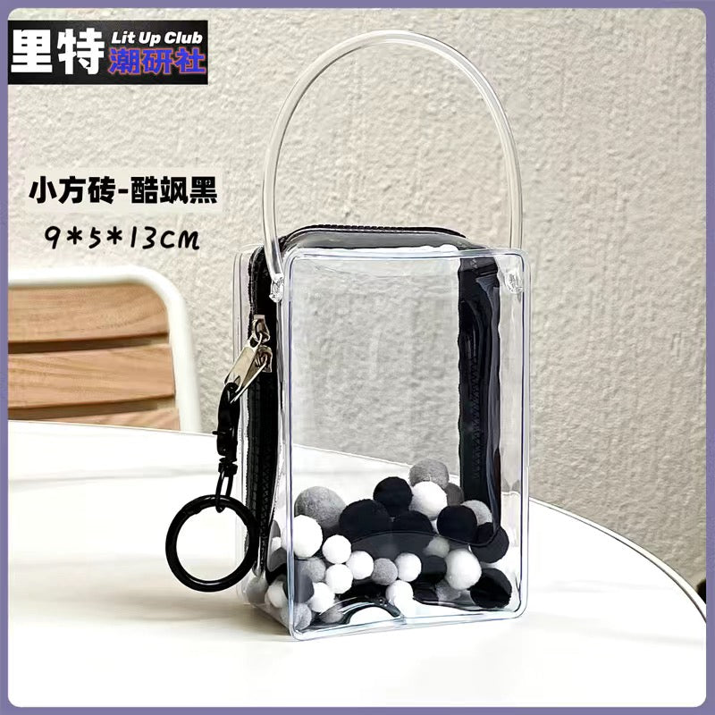 Clear bags for plushies