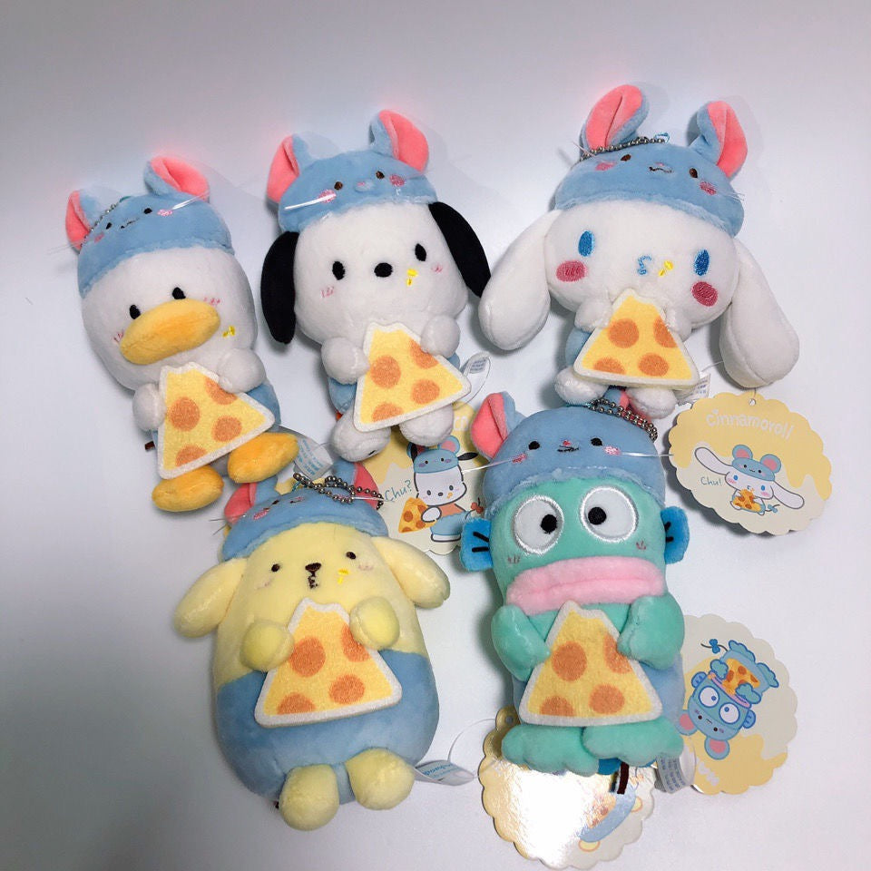 Sanrio cheese plushies