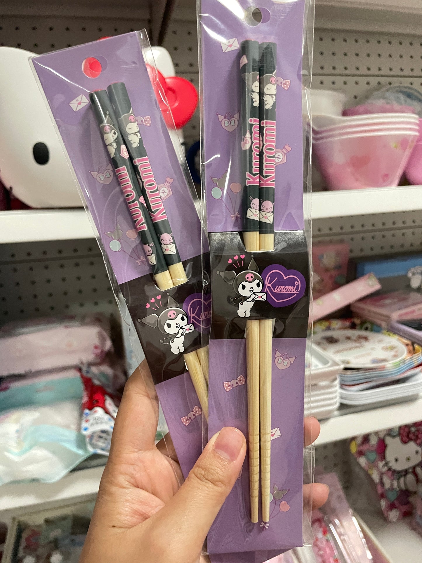 kuromi chopsticks