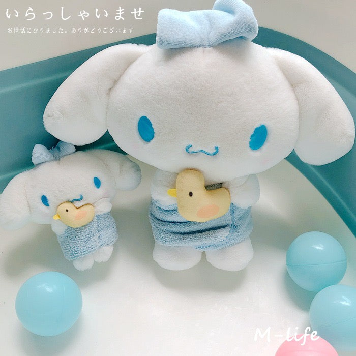 HP3 sanrio bathing plushies