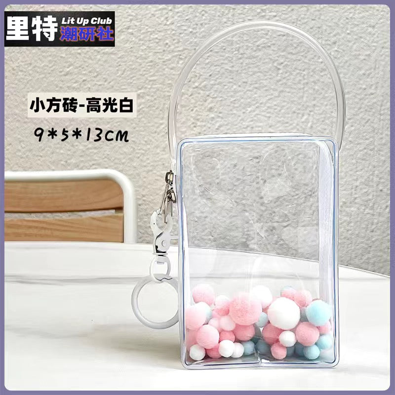 Clear bags for plushies