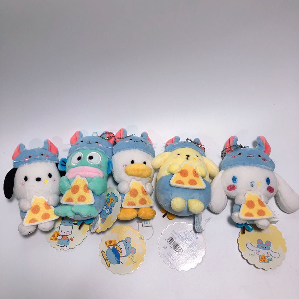 Sanrio cheese plushies