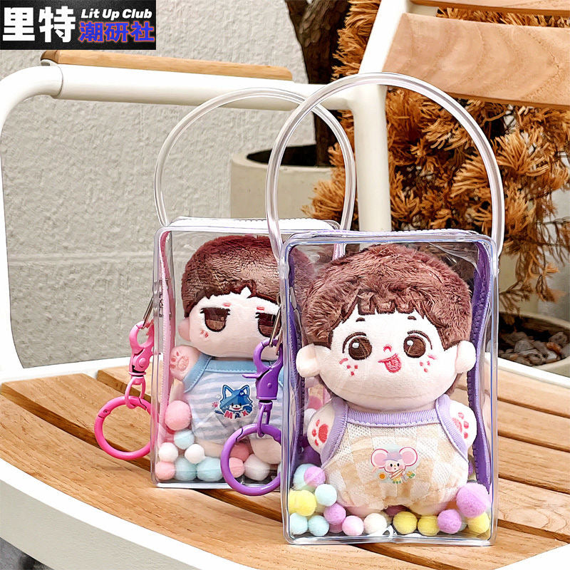 Clear bags for plushies