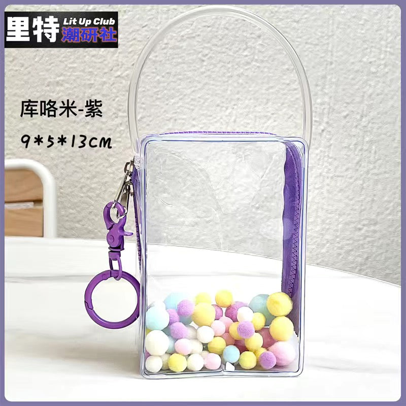 Clear bags for plushies