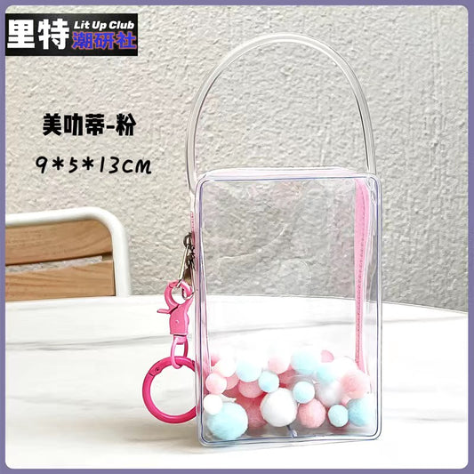 Clear bags for plushies