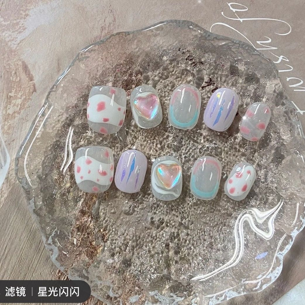 Press on nails cutest designs handmade