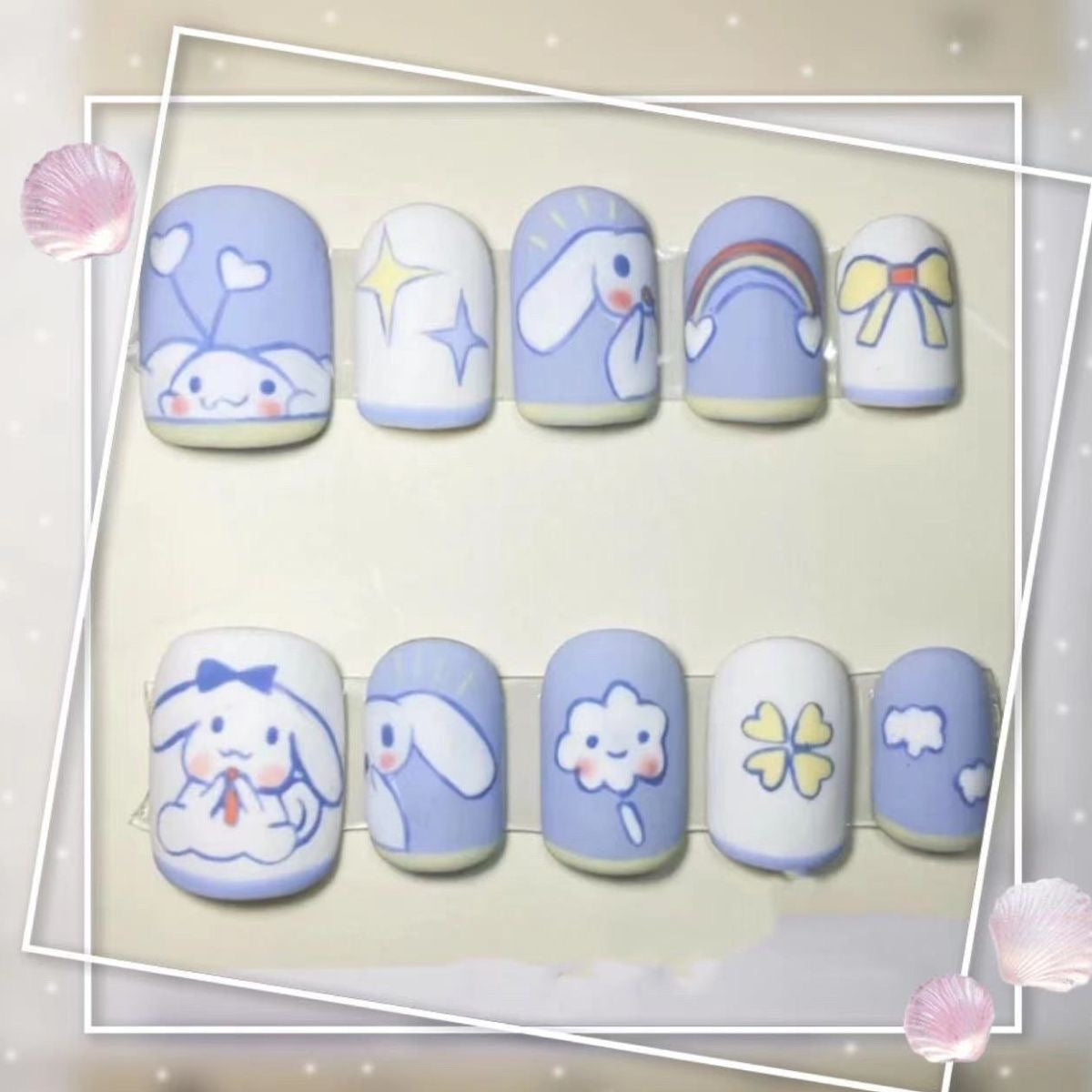 Press on nails cutest designs handmade