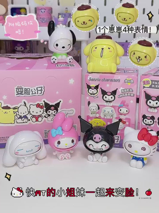 Sanrio changing face Blind box or Gashaball figure 🥳🥳🥳