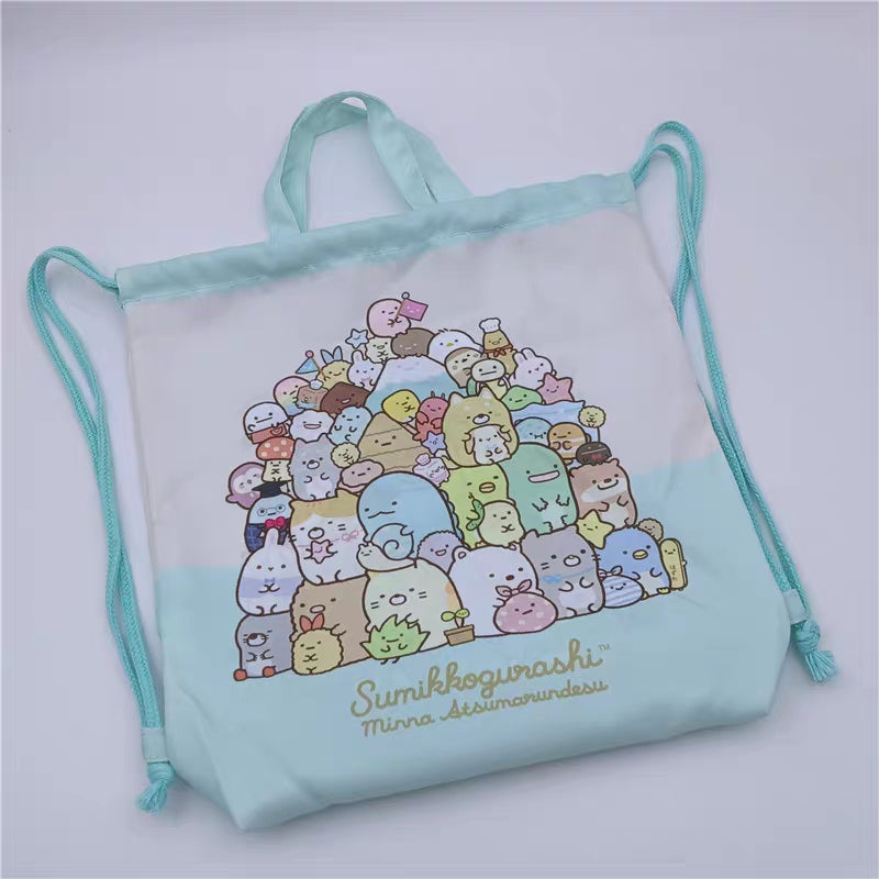 Japanese order Sumikko Gurashi drawstring bag(26*7*33cm/10*6*12inch)