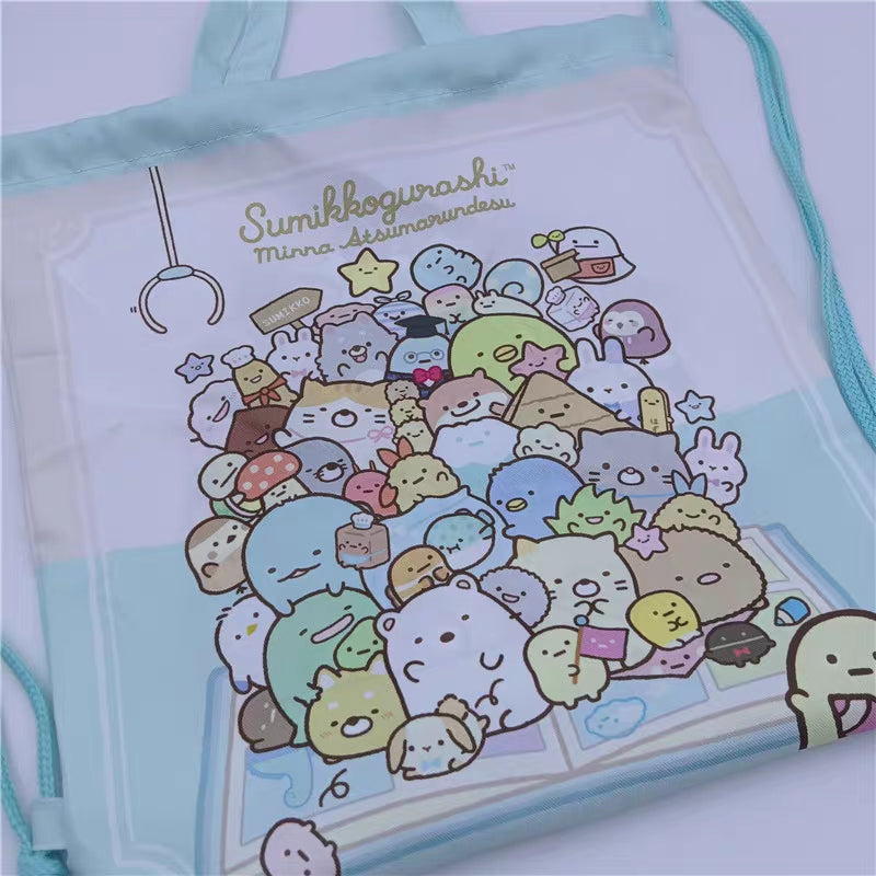 Japanese order Sumikko Gurashi drawstring bag(26*7*33cm/10*6*12inch)