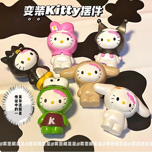 A0169 Sanrio character costumes kitty  figurines