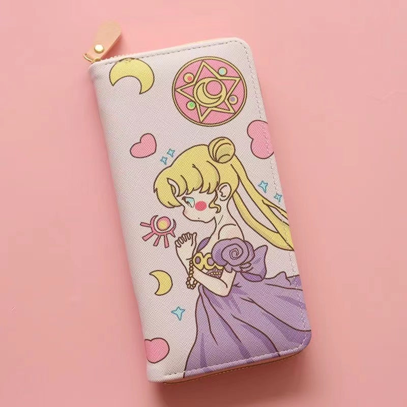 A0204 Cute long wallet