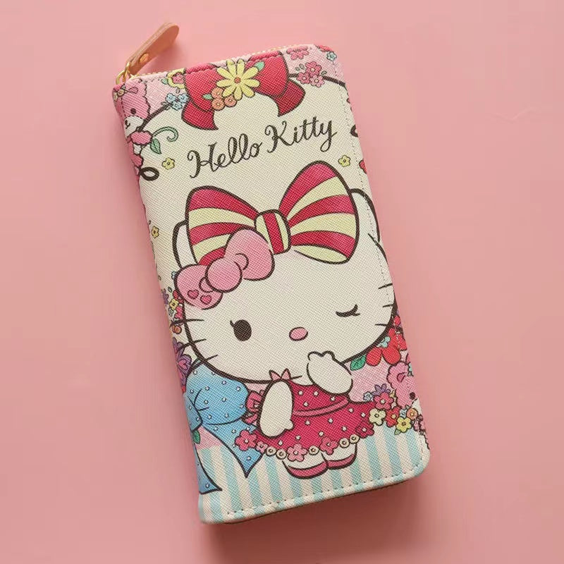 A0204 Cute long wallet