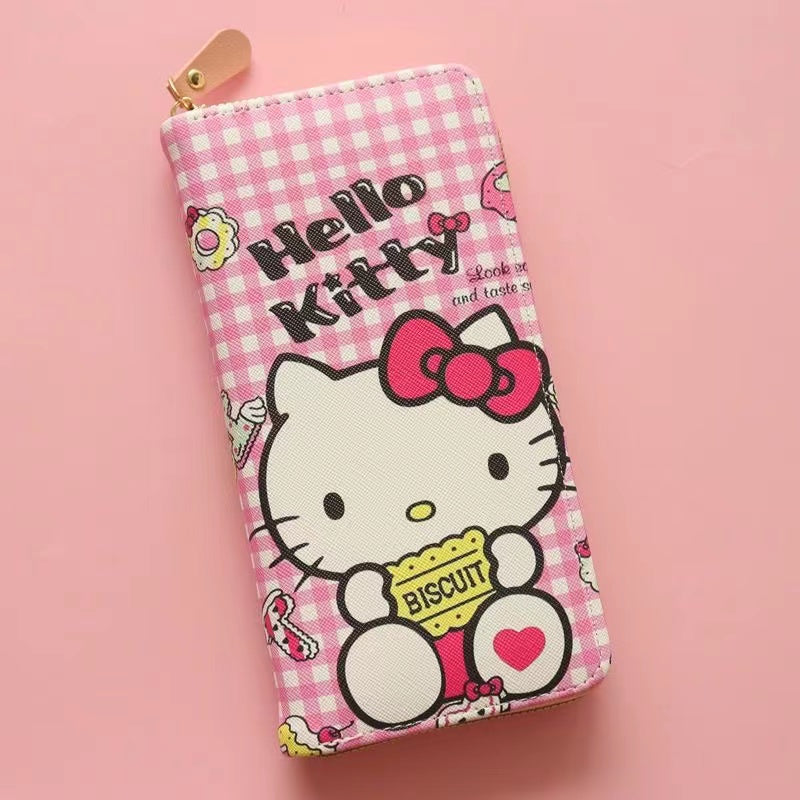 A0204 Cute long wallet