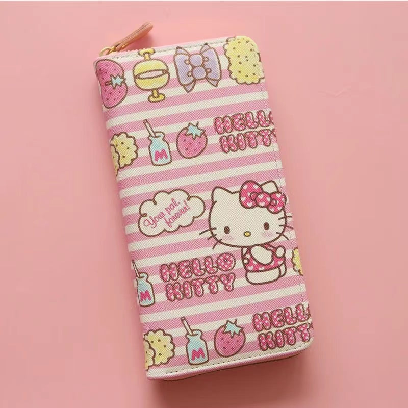 A0204 Cute long wallet