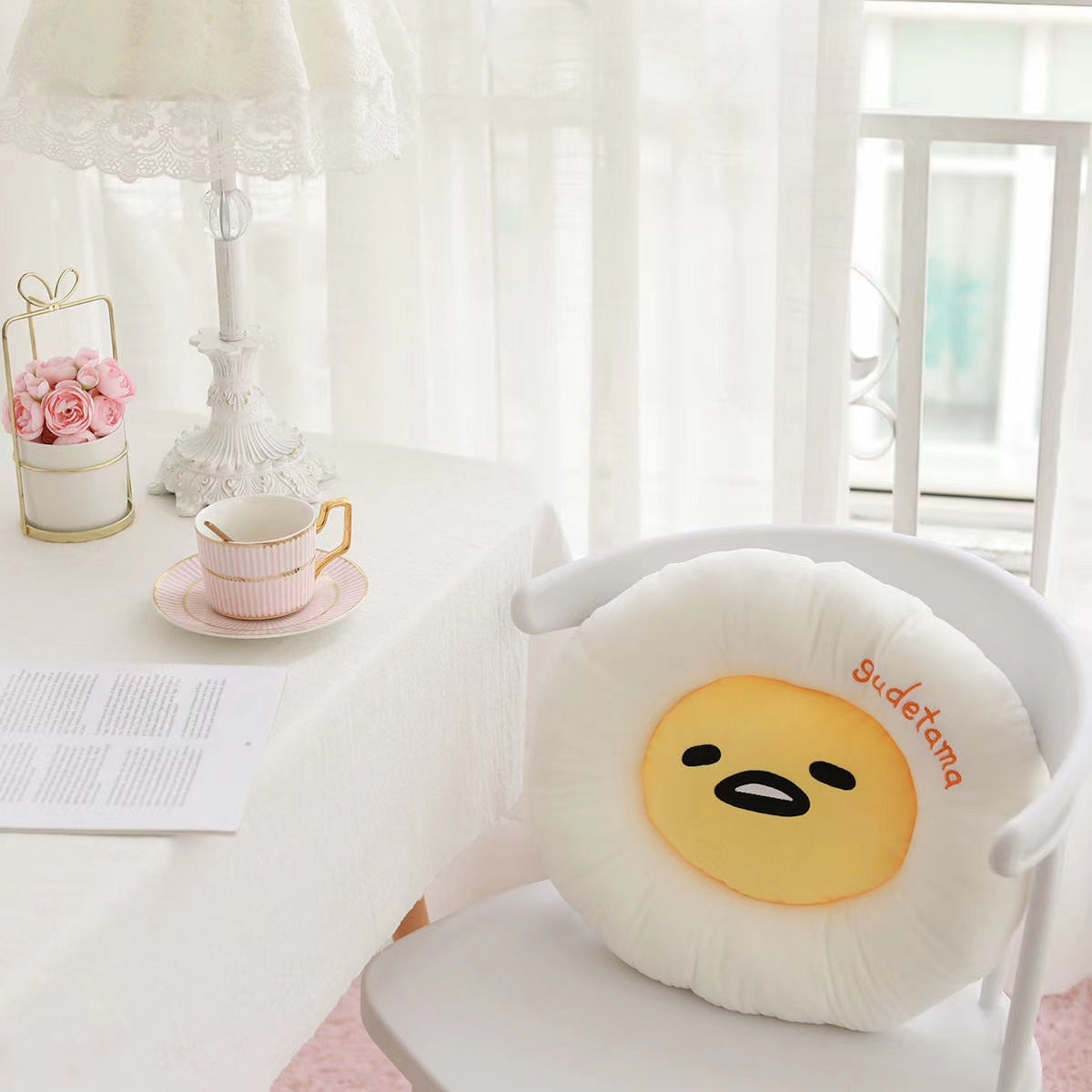 A0219 Gudetama Lazy egg cushion