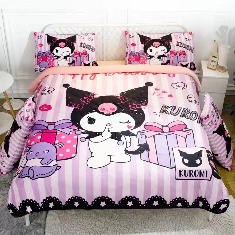 Bed Sheet set Kuromi for WINTER