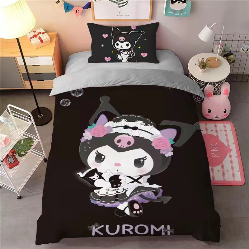 Bed Sheet set Kuromi for WINTER