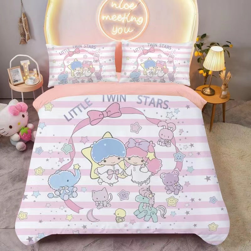 Bed Sheet set Twins stars for WINTER