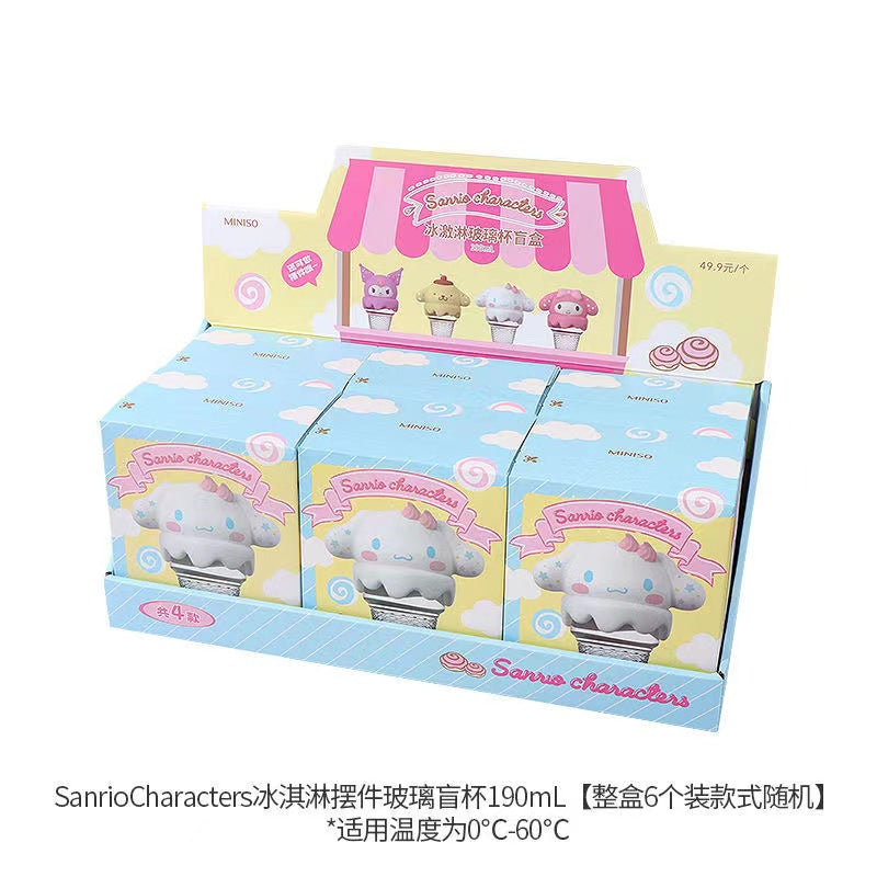 Glass ice cream blind box