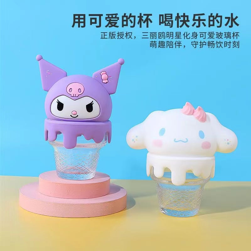 Glass ice cream blind box