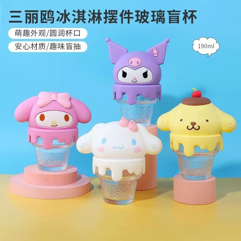 Glass ice cream blind box