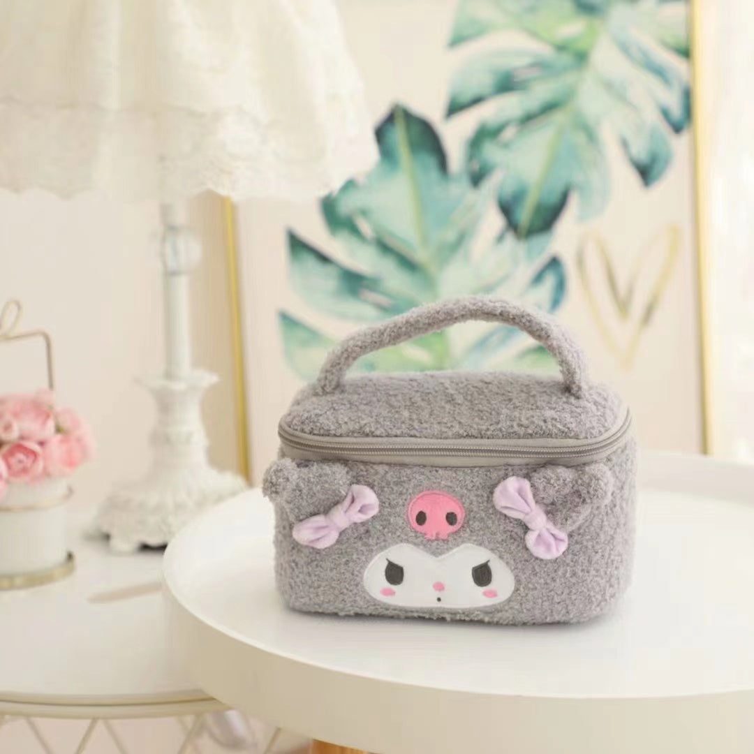 Fuzzy cutest bag set