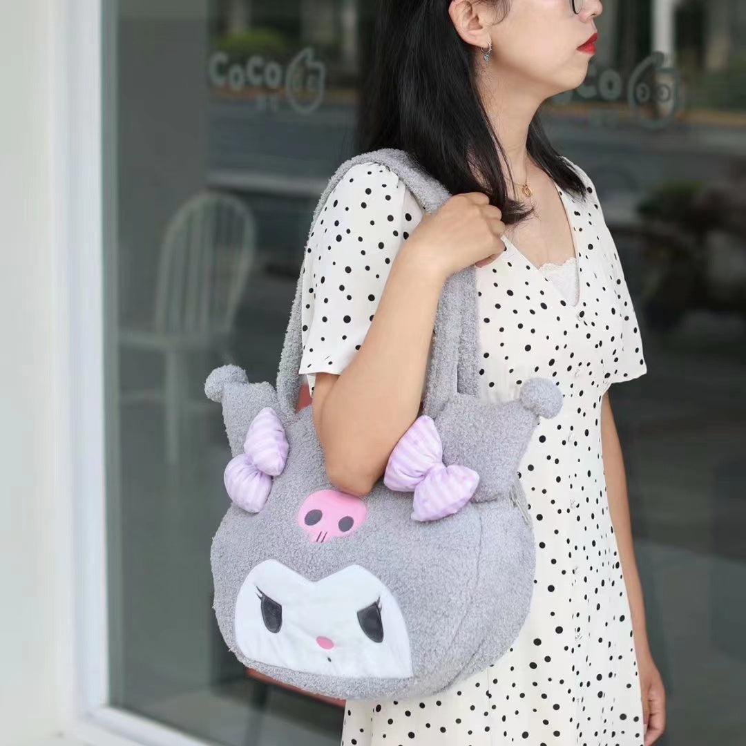 Fuzzy cutest bag set