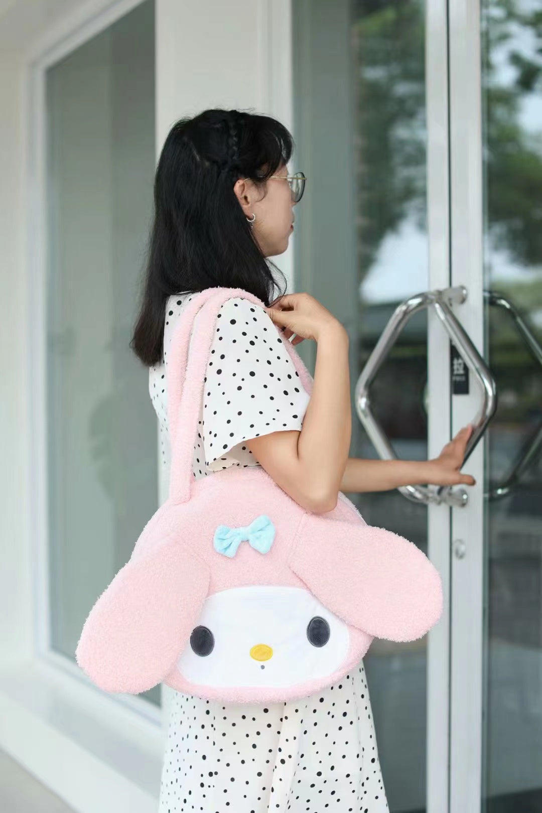 Fuzzy cutest bag set