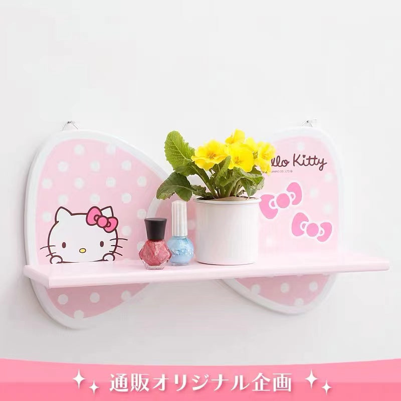 Cutest Hello Kitty shelf big pink bow tie