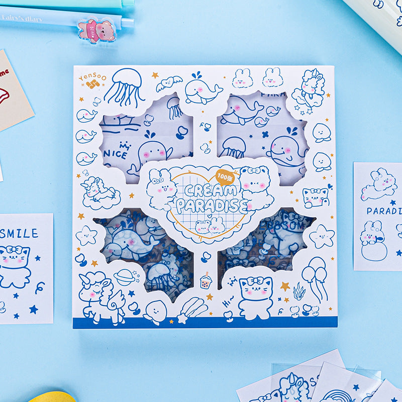 A0172 Song of Ocean stickers box 100 sheets