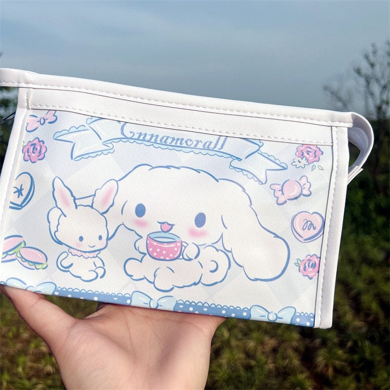 My Melody Cinnamoroll Kuromi Pom Pom Purin charming girl bag