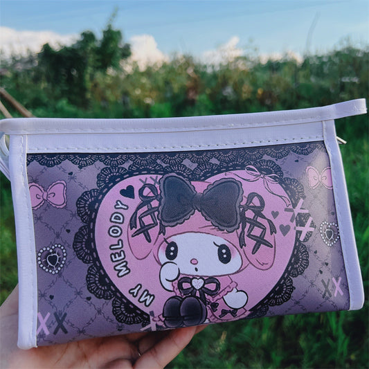 My Melody Cinnamoroll Kuromi Pom Pom Purin charming girl bag