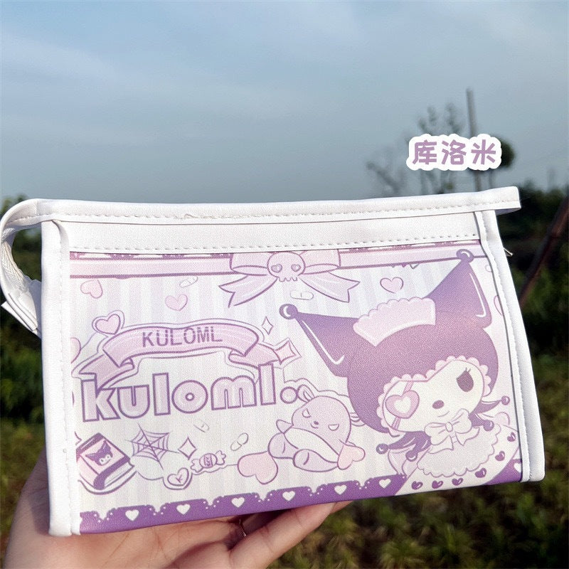 My Melody Cinnamoroll Kuromi Pom Pom Purin charming girl bag