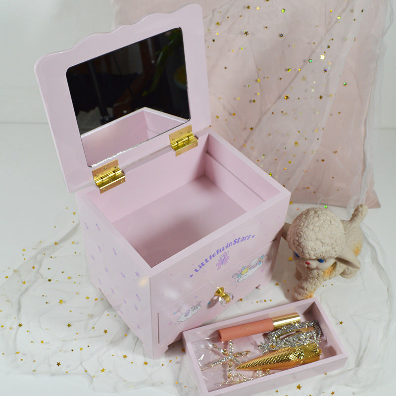 A0207 Dream princess wooden storage