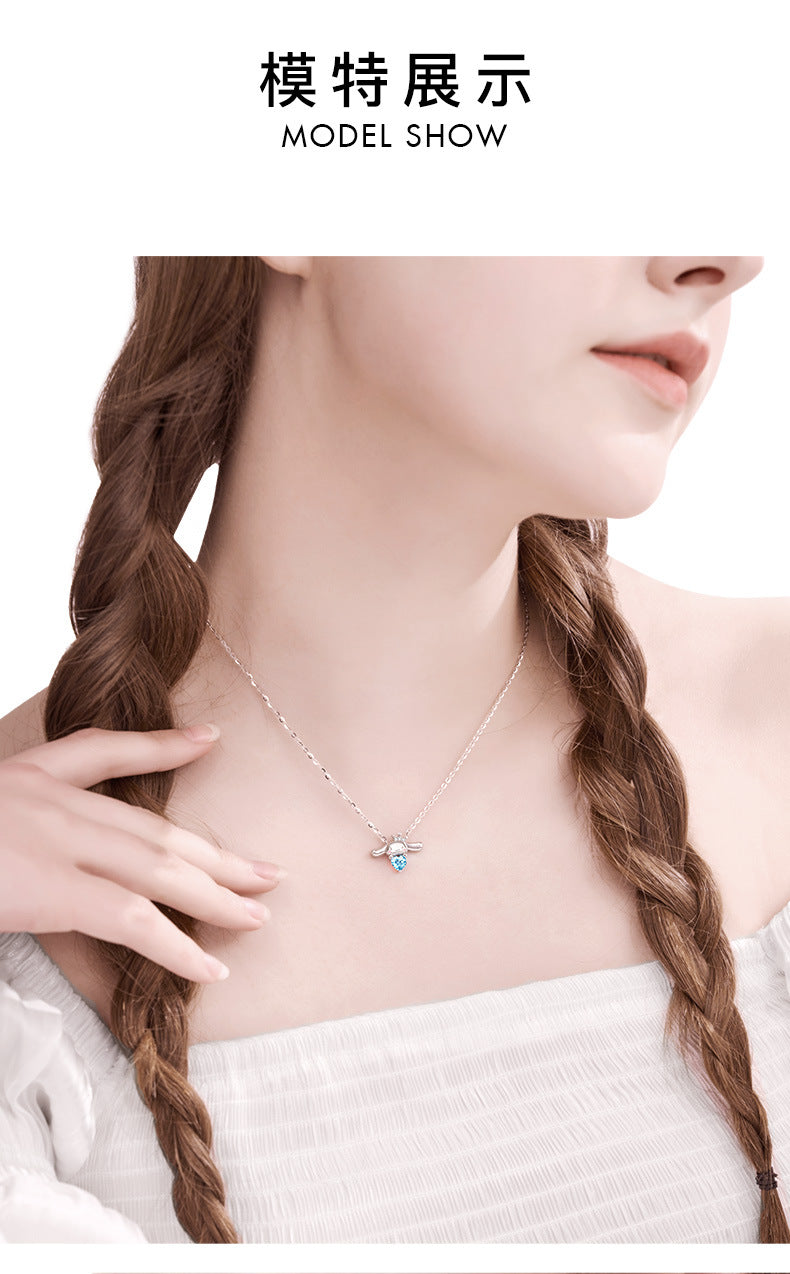 A0147 Heart of Sky Cinnamoroll necklace