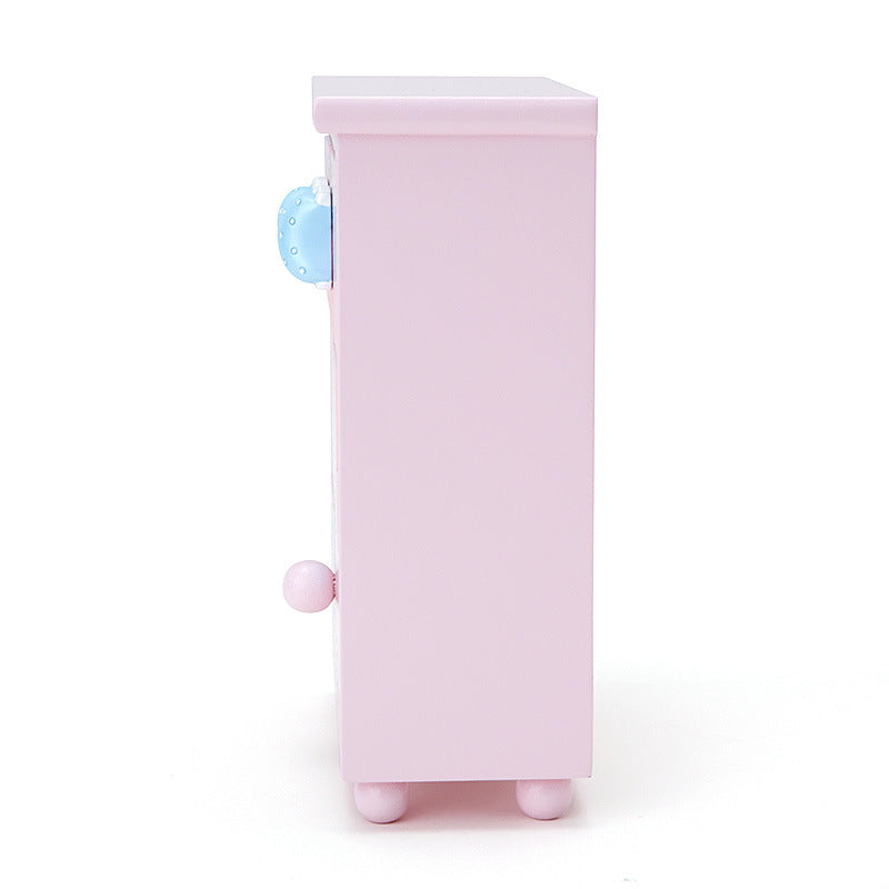 A0204 My Melody Little Twins Stars Wooden drawer storage