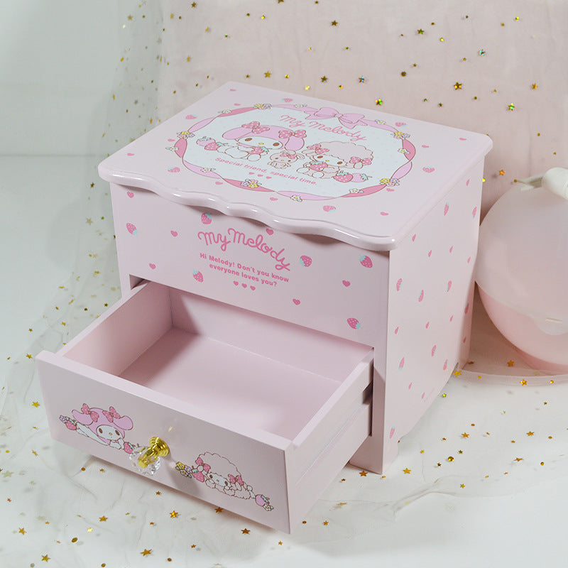 A0207 Dream princess wooden storage