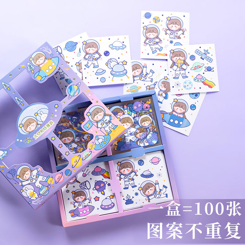 A0172 Song of Ocean stickers box 100 sheets