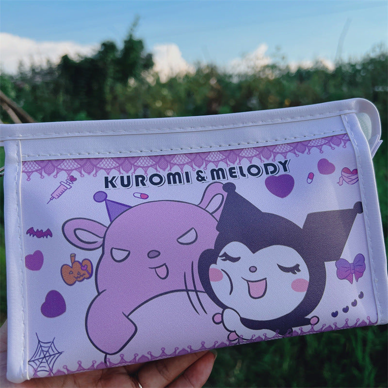 My Melody Cinnamoroll Kuromi Pom Pom Purin charming girl bag