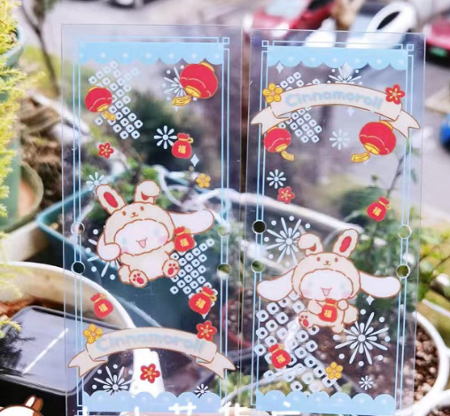 New Year acrylic decoration blind box