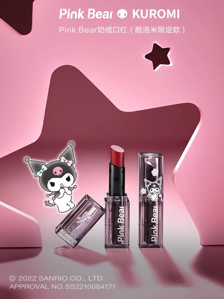 Kuromi My Melody lip stick & lip gloss