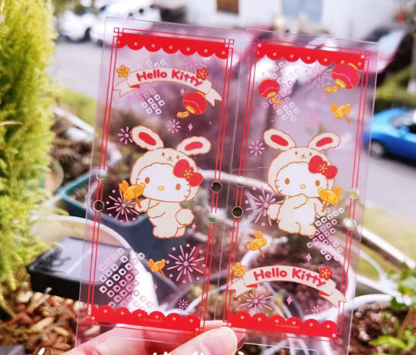 New Year acrylic decoration blind box