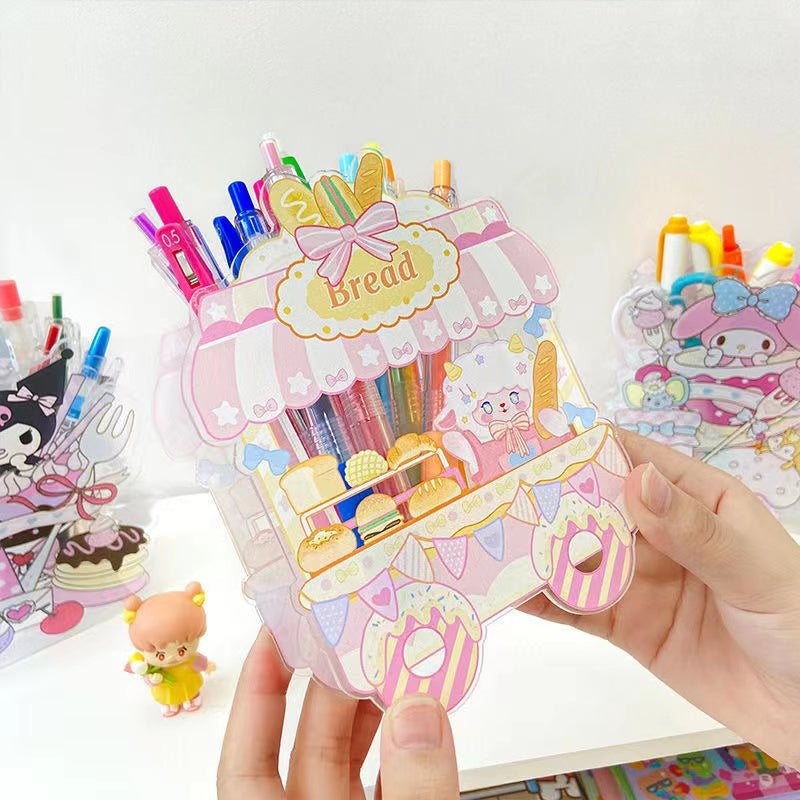 A0220 Dessert acrylic pen holder